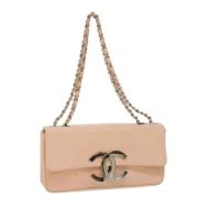 Chanel Vintage Pre-owned Laeder chanel-vskor Pink, Dam