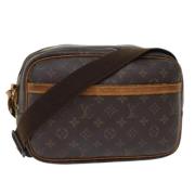 Louis Vuitton Vintage Pre-owned Canvas louis-vuitton-vskor Brown, Dam