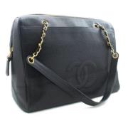 Chanel Vintage Pre-owned Laeder chanel-vskor Black, Dam