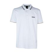 Hugo Boss Klassisk Polo Tröja för Män White, Herr