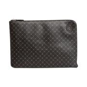 Trussardi Stilren Pochette med Dragkedja Black, Dam