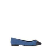 Tory Burch Elegant Ballerina Flats för Kvinnor Blue, Dam