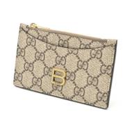 Gucci Vintage Pre-owned Canvas hem-och-kontorstillbehr Beige, Dam