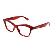 Bottega Veneta Brun/Havana Optisk Ram Red, Dam