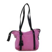 Prada Vintage Pre-owned Nylon prada-vskor Pink, Dam