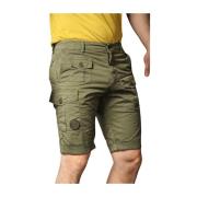 Mason's Cargo Bermuda Shorts Limited Edition Carrot Fit Green, Herr