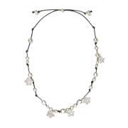 Panconesi Silver Diamanti Halsband Gray, Dam