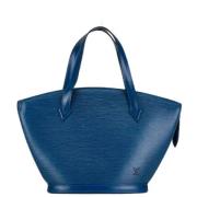 Louis Vuitton Vintage Pre-owned Laeder louis-vuitton-vskor Blue, Dam