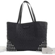 Jimmy Choo Pre-owned Pre-owned Tyg totevskor Black, Dam