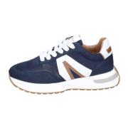 Alexander Smith Herr Textil Sneakers Blue, Herr