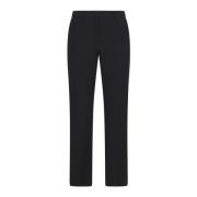 PT Torino Svarta Byxor med Ribbad Top Crop Black, Dam