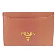 Prada Vintage Pre-owned Laeder plnbcker Pink, Dam