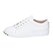 Stokton Läder Sneakers för Kvinnor White, Dam