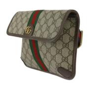 Gucci Vintage Pre-owned Laeder gucci-vskor Beige, Dam