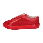 Stokton Textil Sneakers för Kvinnor Red, Dam