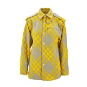 Burberry Gul Ulljacka Aw20 Yellow, Dam