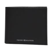 Tommy Hilfiger Plaque CC och Coin Plånbok Black, Herr