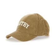 Autry Corduroy Baseball Cap Beige Beige, Herr