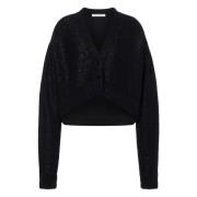 Philosophy di Lorenzo Serafini Pailletttopp Svart Fantasistil Black, D...