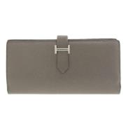 Hermès Vintage Pre-owned Canvas plnbcker Gray, Dam