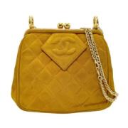 Chanel Vintage Pre-owned Mocka chanel-vskor Yellow, Dam