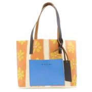 Marni Pre-owned Pre-owned Tyg totevskor Yellow, Dam