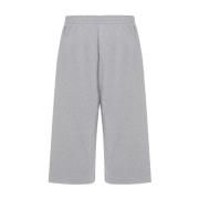 Balenciaga Stiliga Gråa Bomullsshorts Gray, Herr