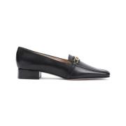 Tom Ford Svarta Läderloafers Elegant Stil Black, Dam