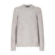 Dolce & Gabbana Trendig Sweater Gxp80Tjfmk7N0038 Gray, Herr