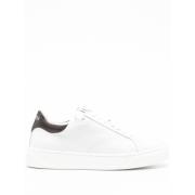 Lanvin Kontrasterande Broderad Sneaker White, Dam