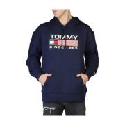 Tommy Jeans Stilig Herr Sweatshirt - Dm0Dm15009 Blue, Herr