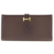 Hermès Vintage Pre-owned Laeder plnbcker Brown, Dam