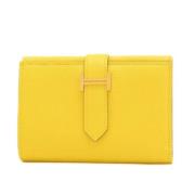 Hermès Vintage Pre-owned Canvas plnbcker Yellow, Dam