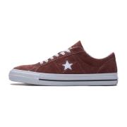 Converse One Star Pro Skate Skor Brown, Herr