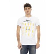 Trussardi Kortärmad Rund Hals T-shirt White, Herr