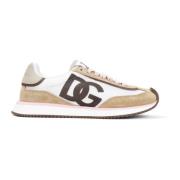 Dolce & Gabbana Cacao Vita Sneakers White, Dam