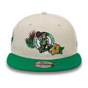 New Era Beige Celtics NBA Blommig Keps Multicolor, Herr