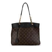 Louis Vuitton Vintage Pre-owned Canvas louis-vuitton-vskor Brown, Dam