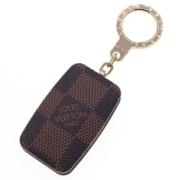 Louis Vuitton Vintage Pre-owned Tyg nyckelhllare Brown, Dam