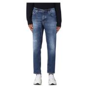 Dondup Slim Fit Denim Jeans Blue, Herr