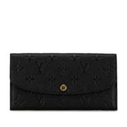 Louis Vuitton Vintage Pre-owned Laeder plnbcker Black, Dam