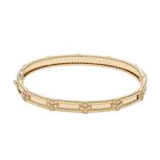 Van Cleef & Arpels Pre-owned Pre-owned Vitt guld armband Yellow, Dam