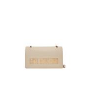 Moschino Ivory Axelväska - Avorio Beige, Dam