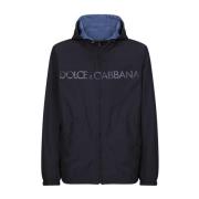 Dolce & Gabbana Blå Parka Herrmode Blue, Herr