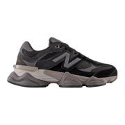 New Balance Svart Grå 9060 Låga Sneakers Black, Dam