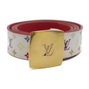 Louis Vuitton Vintage Pre-owned Laeder skrp Multicolor, Dam