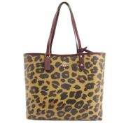 Coach Pre-owned Pre-owned Plast totevskor Brown, Dam