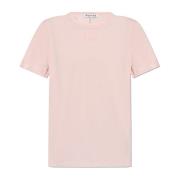 Munthe T-shirt med logotyp Pink, Dam