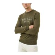 Guess Rundhalsad T-shirt Green, Herr