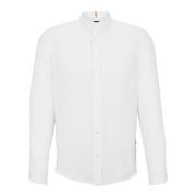 Hugo Boss Casual Shirts White, Herr